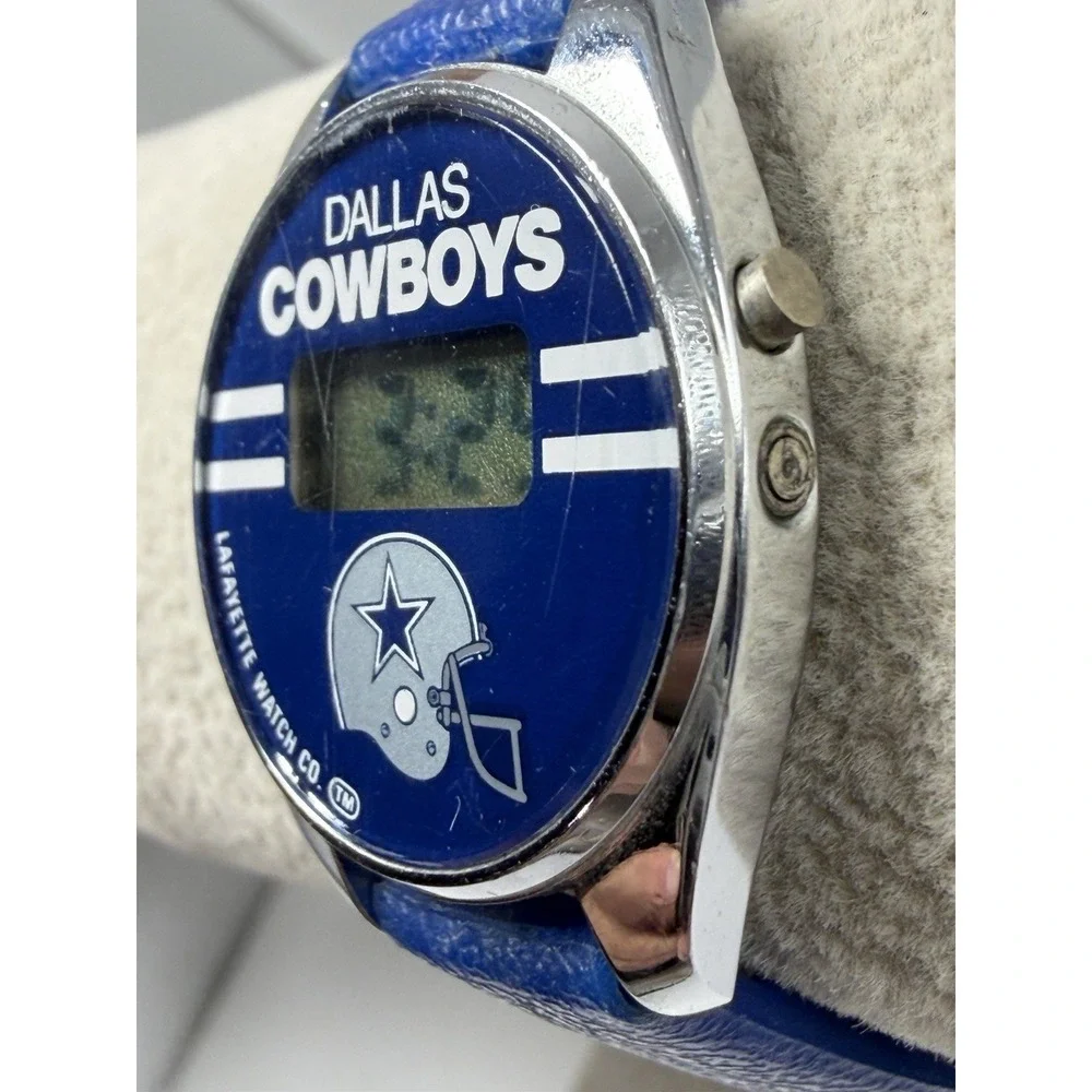 Dallas Cowboys Lafayette Ladies Digital Watch New Battery 27MM 6.75